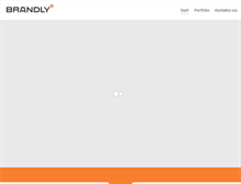 Tablet Screenshot of brandly.se